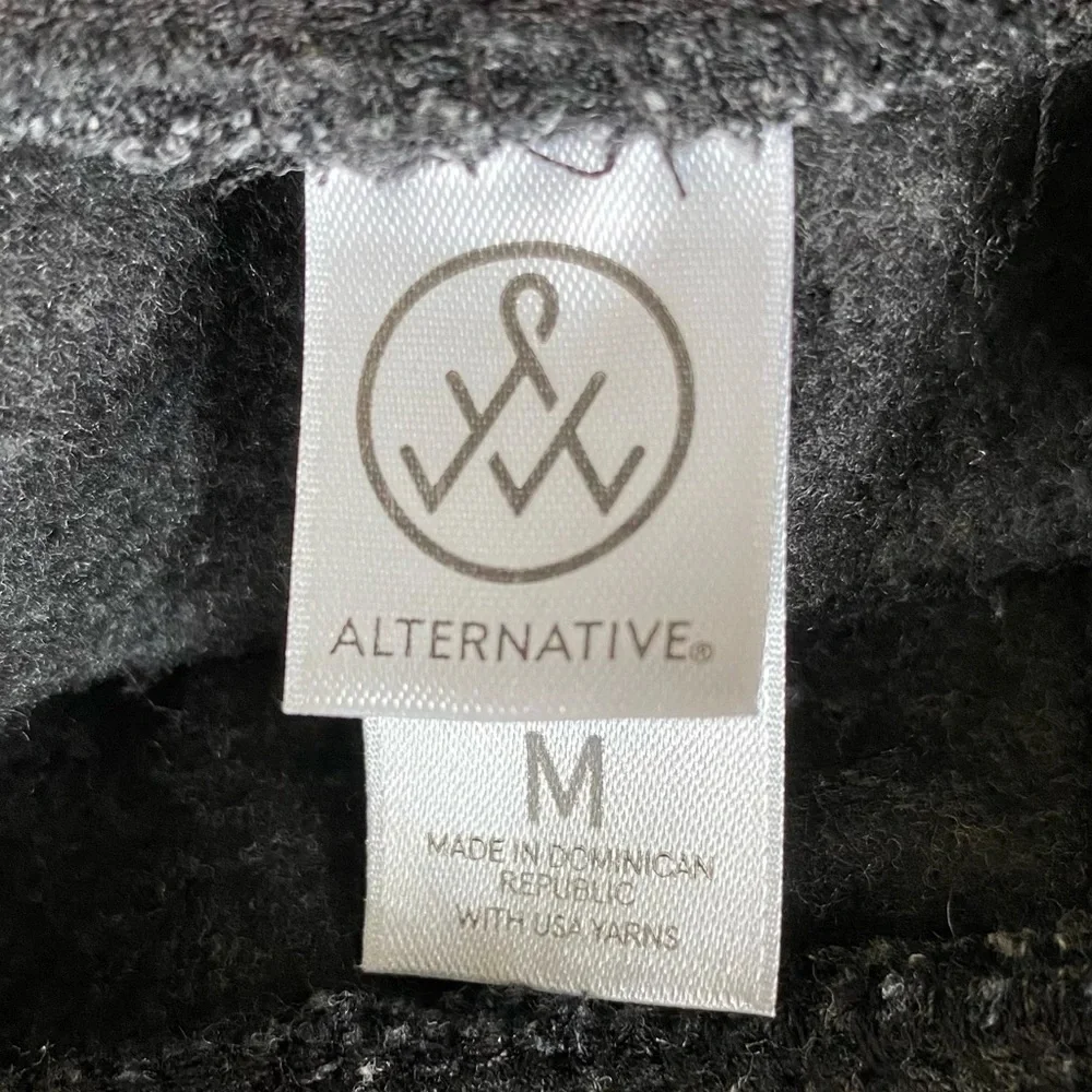 ALTERNATIVE Eco Classic Soft Fleece Sweatpants Eco Black Women's Size M - Picture 9 of 11